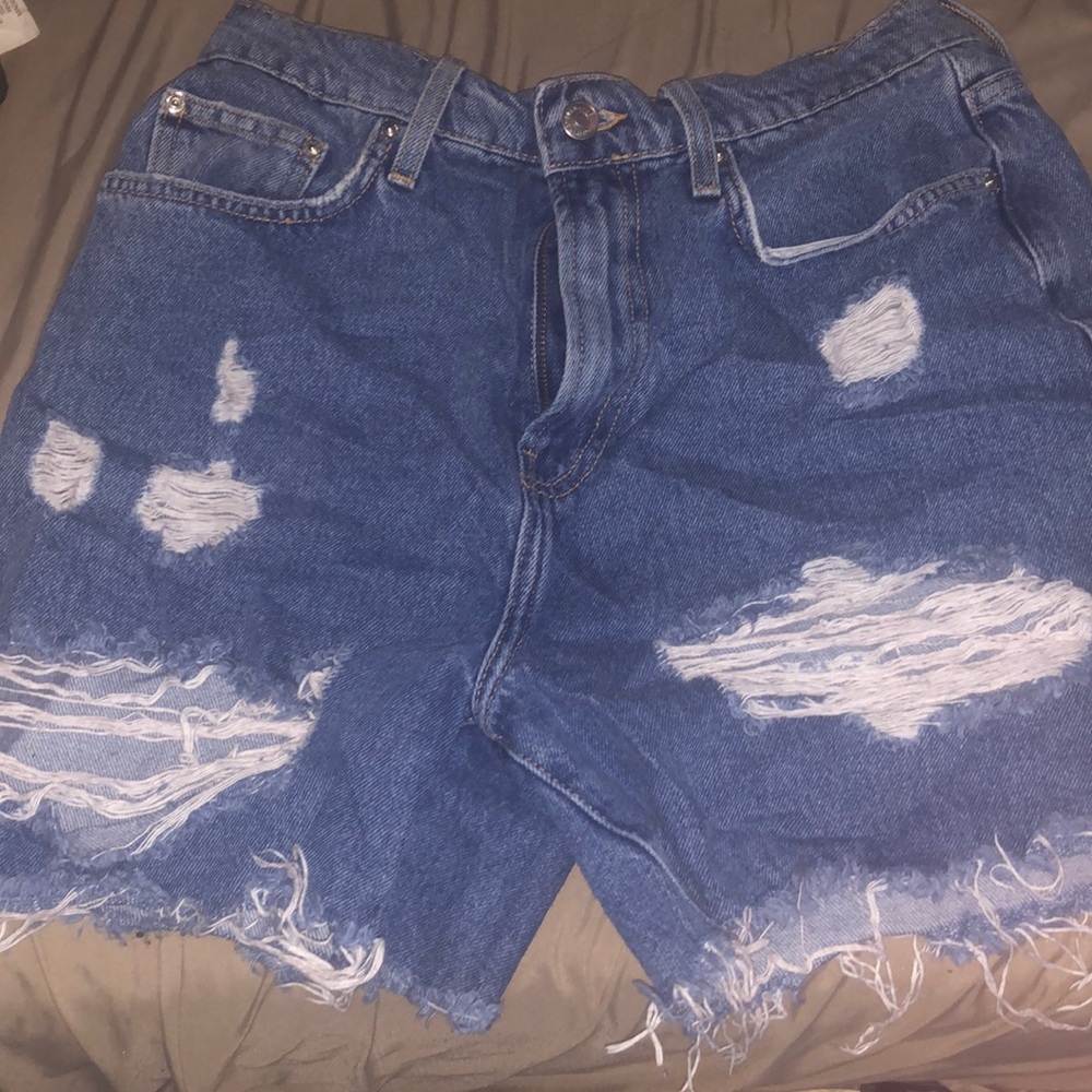 Ripped shorts